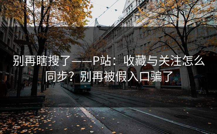 别再瞎搜了——P站：收藏与关注怎么同步？别再被假入口骗了